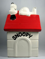 McCoy Cookie Jar - Snoopy Doghouse - VERY RARE! (New But Near Mint)