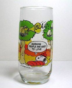 Mcdonald's Glass - Morning People Are Hard To Love