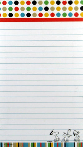 Peanuts Lined Memo Pad