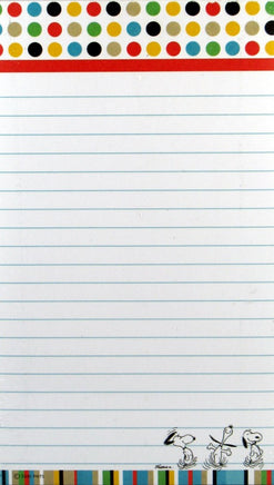 Peanuts Lined Memo Pad