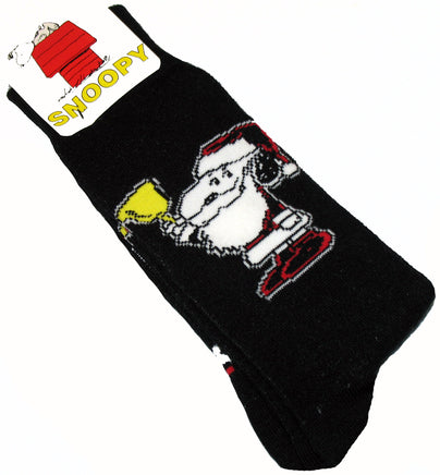 Men's Dress Socks - Snoopy Santa - snoopn4pnuts.com