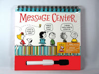 Peanuts Dry Erase Message Center Book