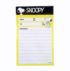 Snoopy Message Pad - snoopn4pnuts.com