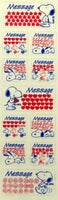 Snoopy Message Stickers