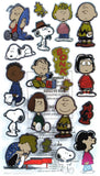 Peanuts Gang Metallic Foil Stickers