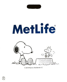 Met Life Snoopy Large Vinyl Tote Bag - On Sale!