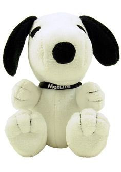 Met Life Snoopy Plush Bean Bag Doll
