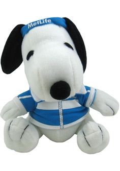Met Life Plush Doll - Snoopy Track Star