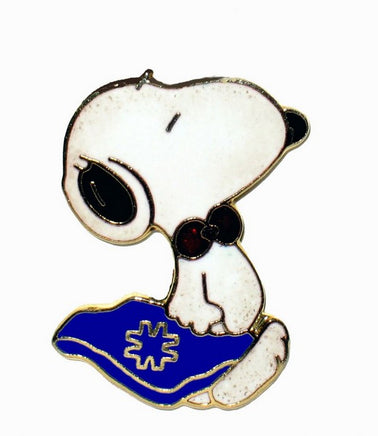 Met Life Snoopy Salesman Cloisonne Pin (Near Mint)