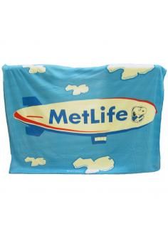 Met Life Fleece Throw / Blanket - On Sale!