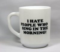 Snoopy Milk Glass Mug - snoopn4pnuts.com