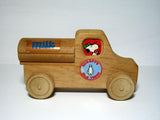 Snoopy Wooden Milk Truck