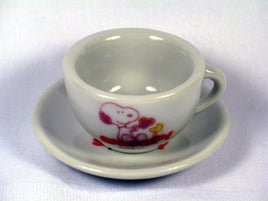 Snoopy Miniature Cup And Saucer