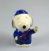 Mini Ceramic Snoopy Figurine - Snoopy Scout