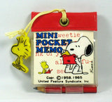 Snoopy Mini Pocket Memo (No Woodstock Bling)