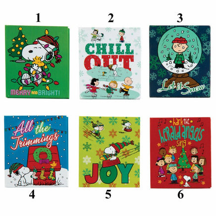 Peanuts Mini Hardback Holiday Notebook - snoopn4pnuts.com