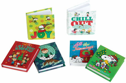 Peanuts Mini Hardback Holiday Notebook - snoopn4pnuts.com