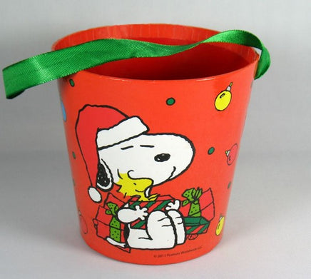 Party Pail - Snoopy Santa