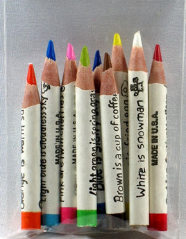 Snoopy Mini Colored Pencil Set (Most Of The Pencils Used)