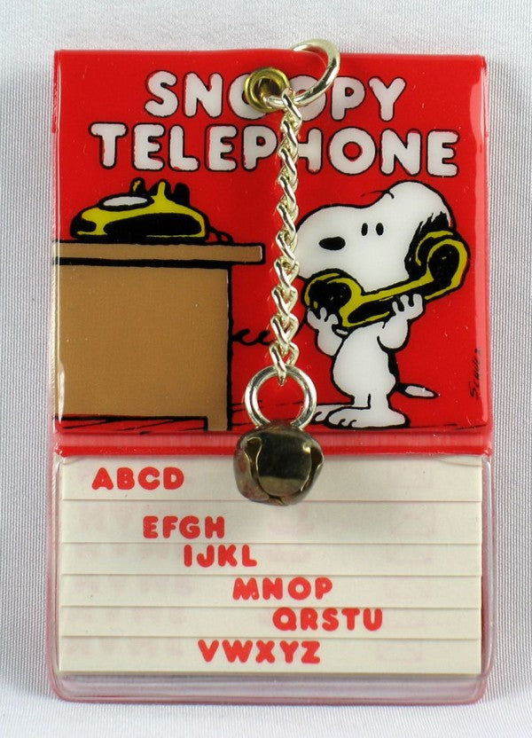 Snoopy Mini Telephone Book