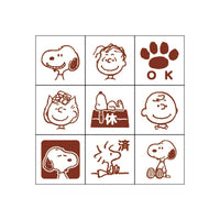 Peanuts Gang Mini Rubber Stamp Set - snoopn4pnuts.com