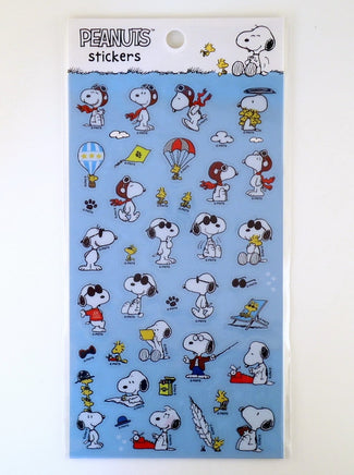 Peanuts Die-Cut Mini Plastic Stickers - Snoopy Personas