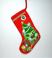 PEANUTS GANG VINTAGE CHRISTMAS STOCKING