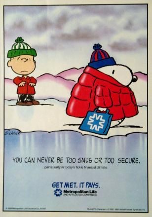 Met Life Advertisement - Linus and Snoopy