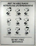 Met Life Advertisement - Snoopy Met Life Representative (1985)