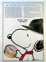 Met Life Advertisement - Snoopy Scout