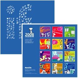 2008 Met Life "If" Wall Calendar