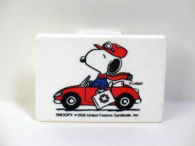 Snoopy Met Life Vintage Spring Clip