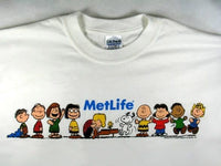 Met Life Peanuts Gang Band T-Shirt