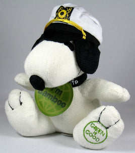 Met Life Snoopy Captain Plush Doll - Environmental Friendly "Green Is Good"