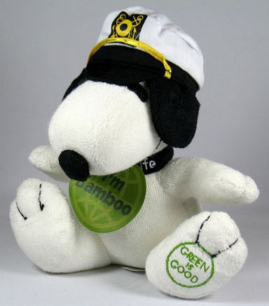 Met Life Snoopy Captain Plush Doll - Environmental Friendly "Green Is Good"
