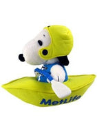 Met Life Snoopy In Kayak 2-Piece Plush Doll