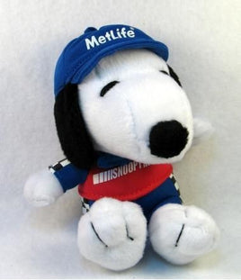 Met Life Snoopy Nascar Plush Doll