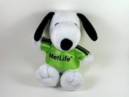 Met Life Snoopy Sports Satin Jersey Plush Doll