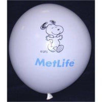Snoopy Met Life Latex Balloon   (Air Fill/NOT Helium)