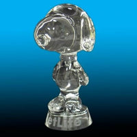 Met Life Snoopy Crystal Statue Figurine