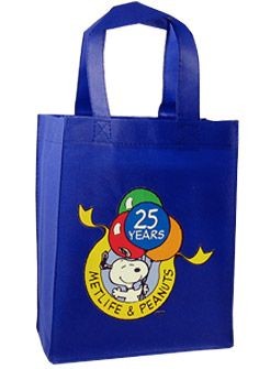 Met Life Eco-Friendly Reusable 25Th Anniversary Tote