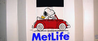 Met Life Car Visor - Snoopy and Woodstock  ON SALE!