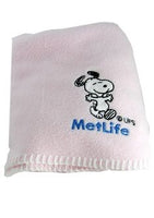 Met Life Fleece Baby Blanket (Pink) - ON SALE!