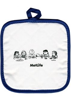 Met Life Peanuts Gang Pot Holder / Hot Pad With Magnetic Hanger - On Sale!