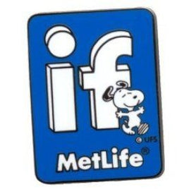 Met Life Magnetic Pin - "If"