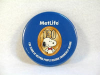Met Life 130th Anniversary Pinback Button - REDUCED PRICE!