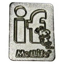 Met Life Metal Lapel Pin