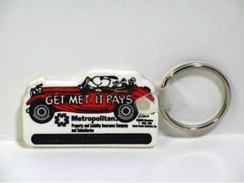 Met Life Vintage Snoopy Joe Cool Vinyl Key Chain