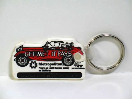 Met Life Vintage Snoopy Joe Cool Vinyl Key Chain