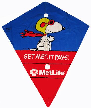 Met Life Snoopy Flying Ace Kite
